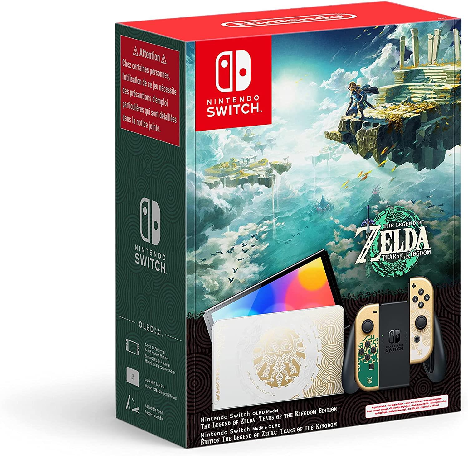 NINTENDO CONSOLE NINTENDO SWITCH OLED THE LEGEND OF ZELDA TOTK ED